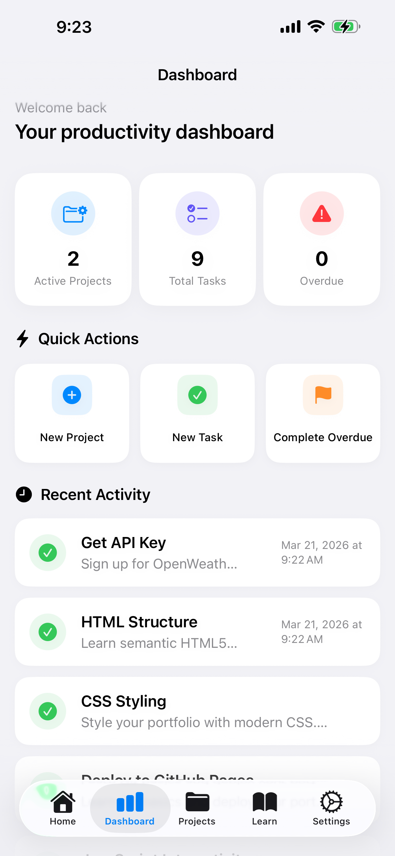 CodingCalendar screenshot 3