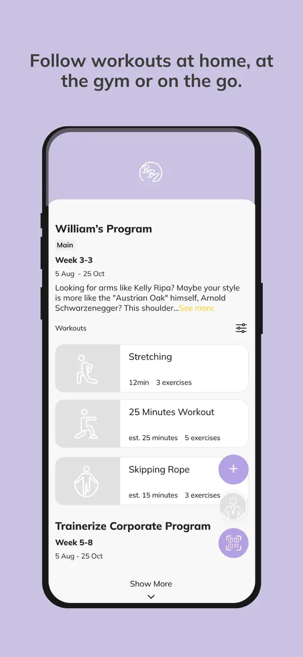 Screenshot #3 pour Body By Zizzo Fitness