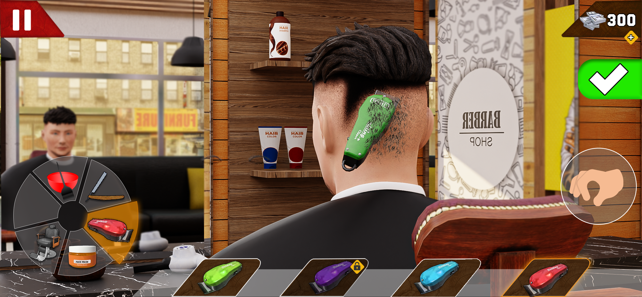 Haircuts Games Barber Shop