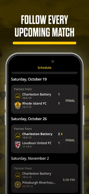 Charleston Battery screenshot 4