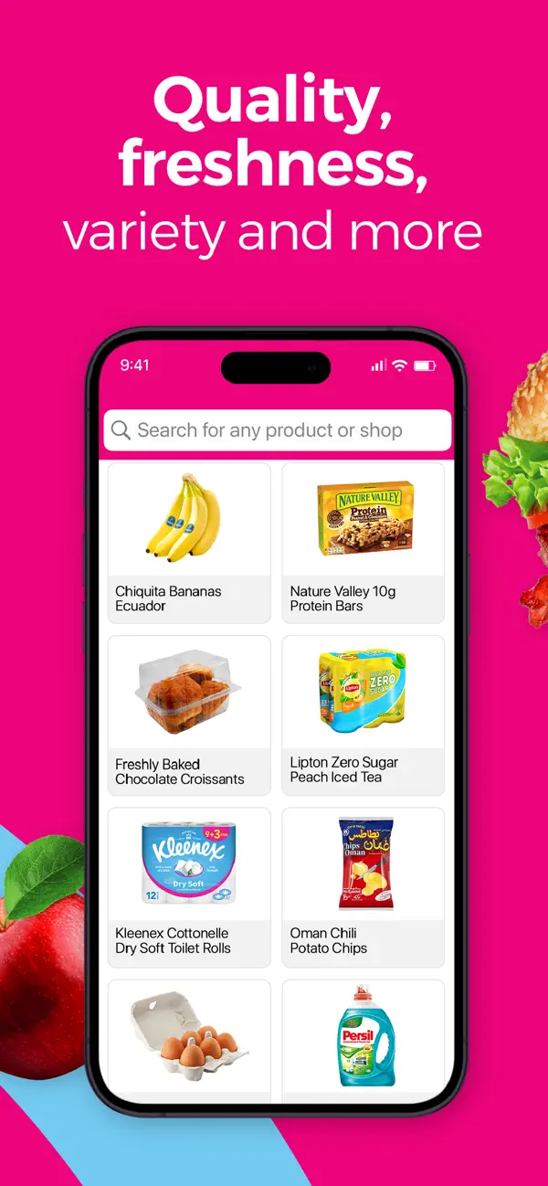 Screenshot #3 pour instashop: Groceries & more