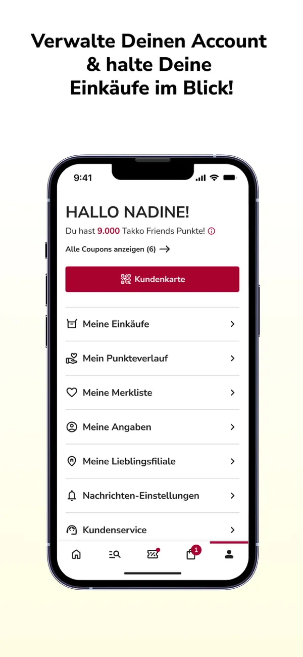 Takko Friends iPhone App Screenshot 5 – Shopping
