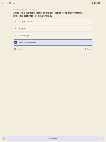 Test Formazione Primaria 2026 iPad screenshot 3