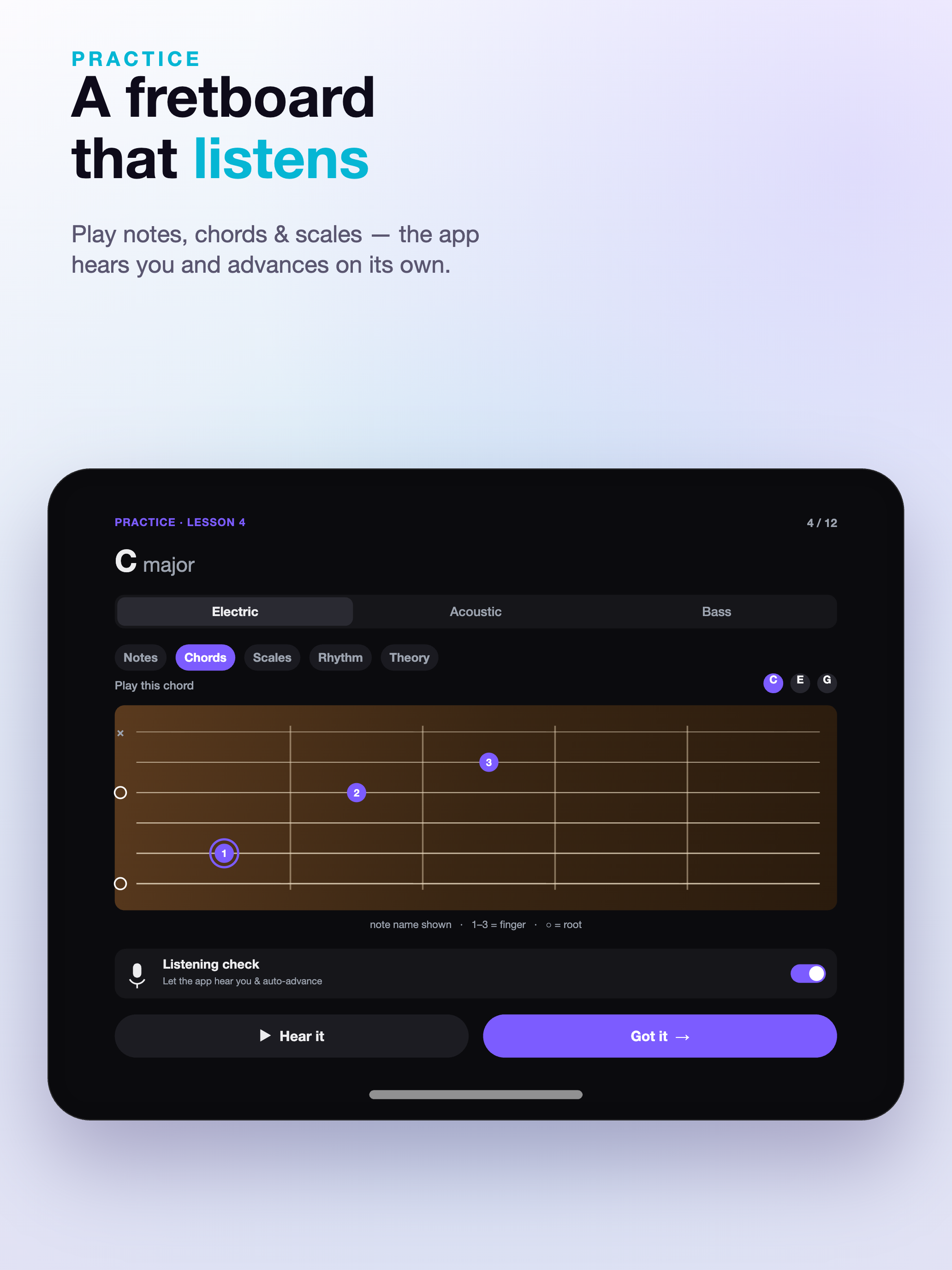 Guitar Mentor: Chords & Lesson screenshot 12