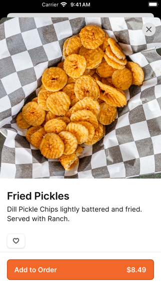 App screenshot