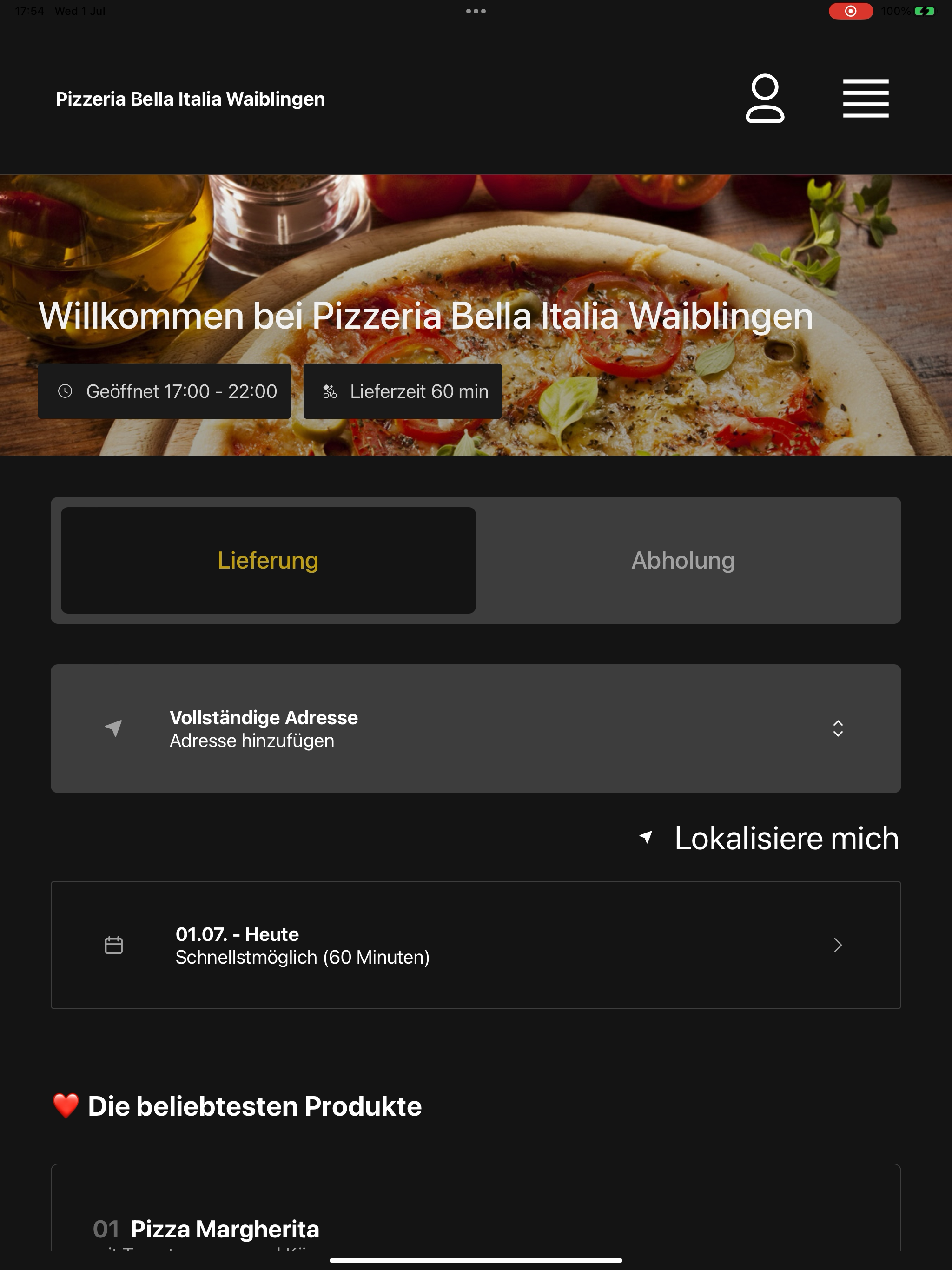 Bella Italia Pizzeria screenshot 14