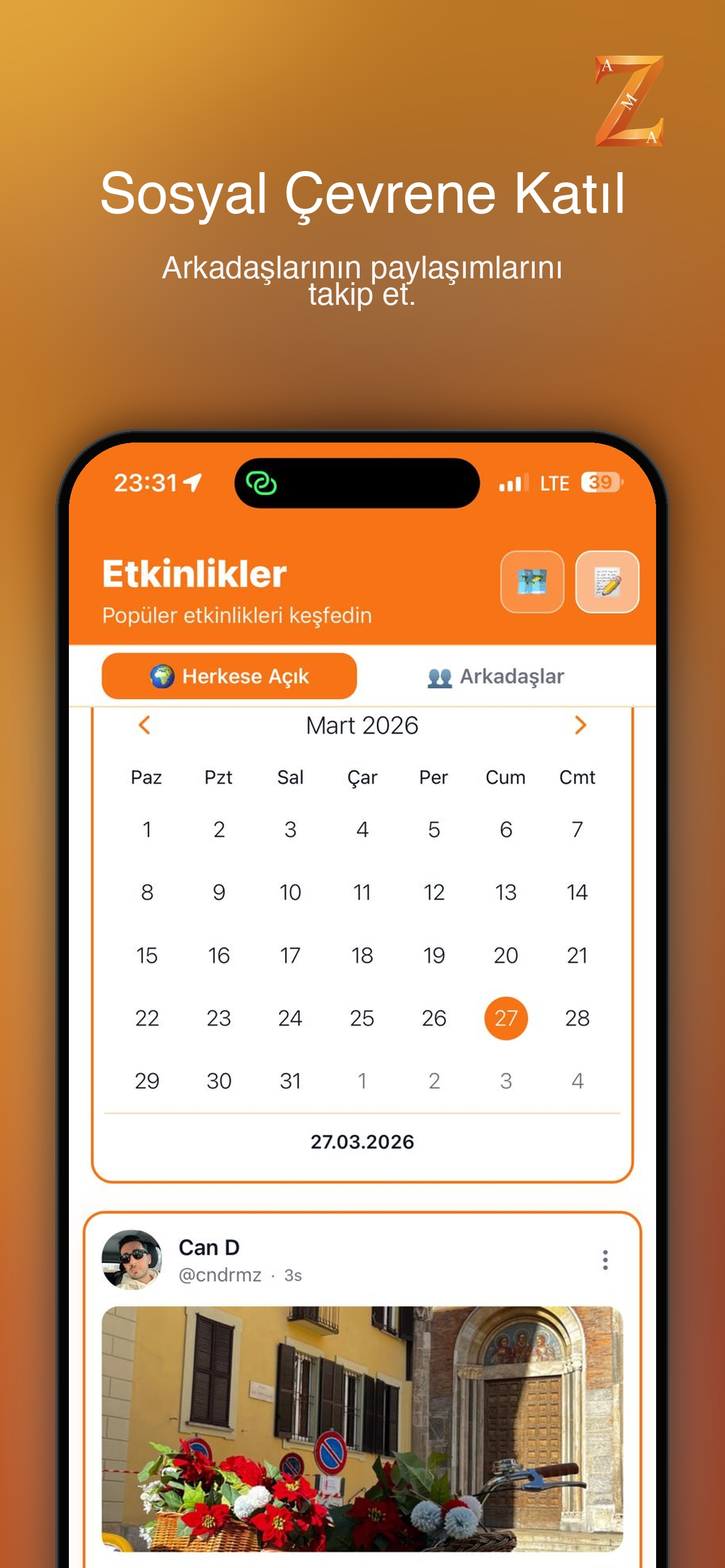 Zamaz: Sosyal Ajanda