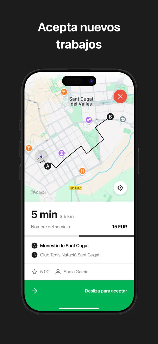 Screenshot #2 pour Assistant Drivers Chófer