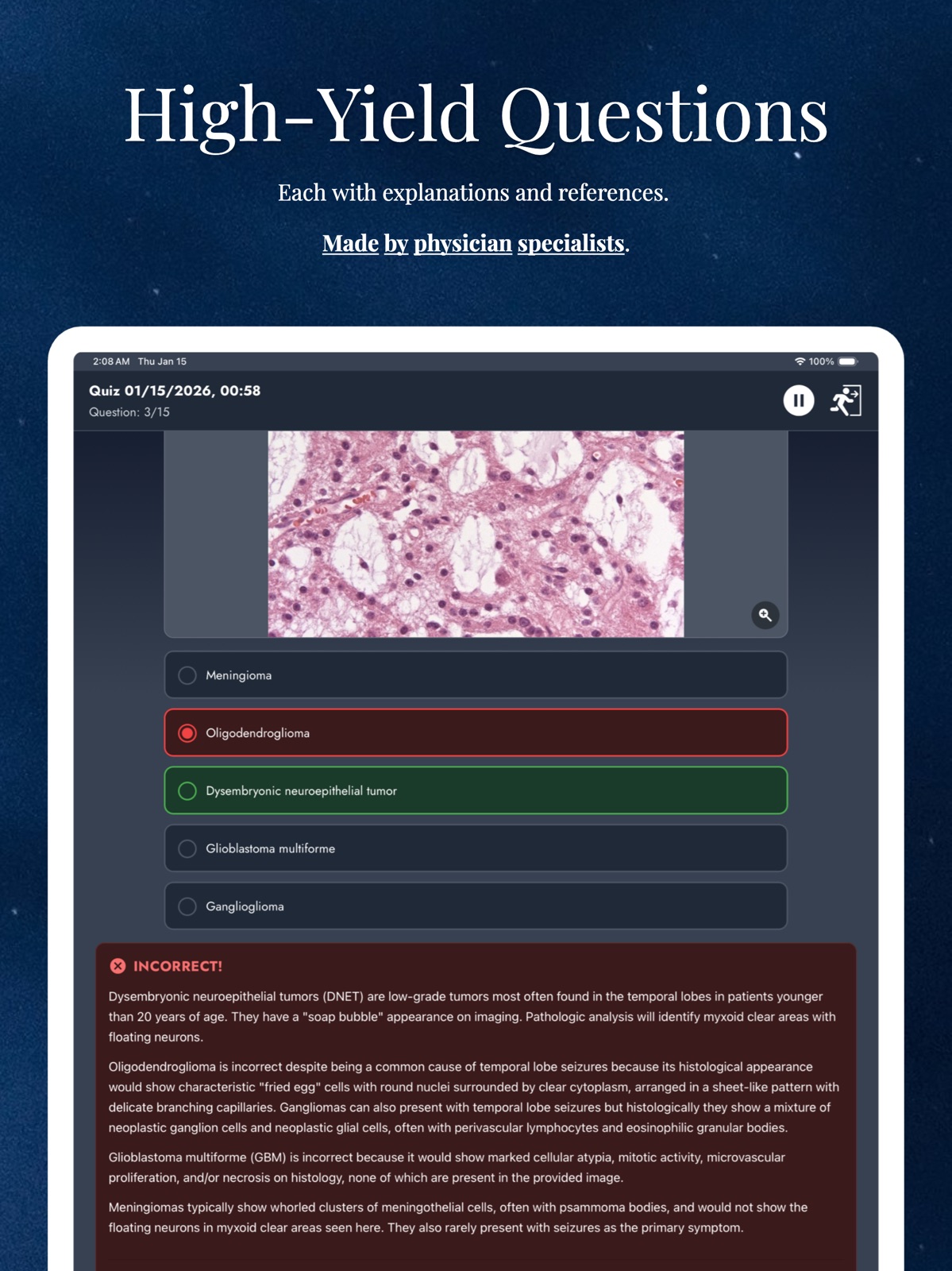 NowYouKnowMed ipad screenshot 1