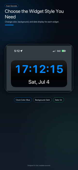 Exact Seconds Screenshot 2 of 4