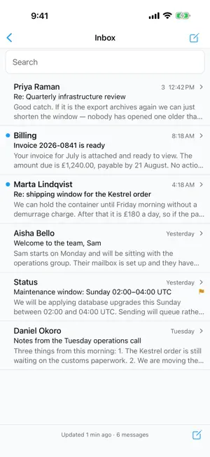 Trovakap Mail screenshot 3