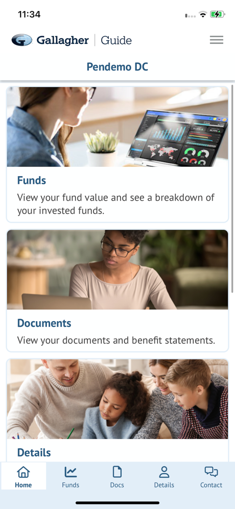 Gallagher Guide - Pensions screenshot 1