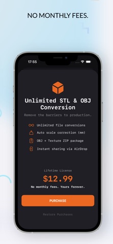 USDZ to STL & OBJ Converter Screenshot 5 of 5