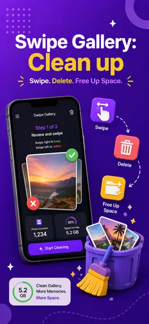 Swipe Gallery: Clean up screenshot 1