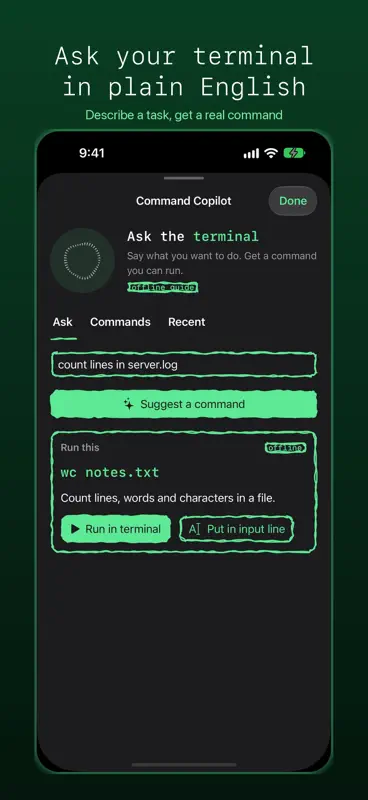 SwiftyTerminal: Terminal Shell screenshot 1 of 10