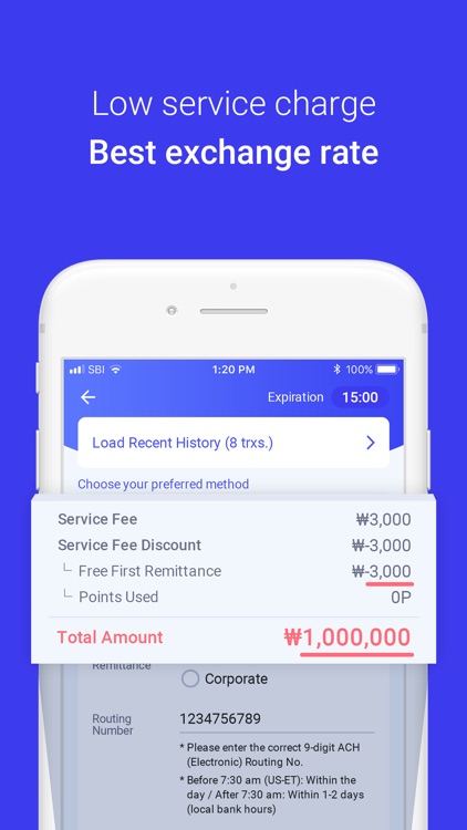 SBI Cosmoney Remittance