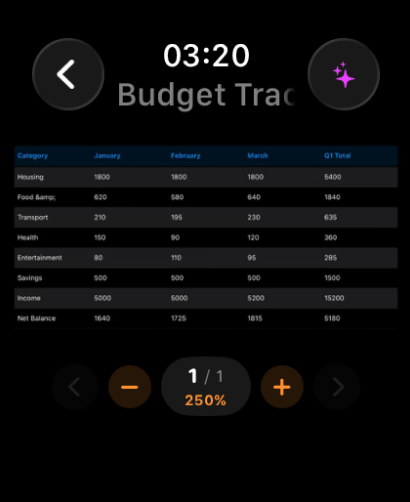 PDF Watch Viewer - WristView