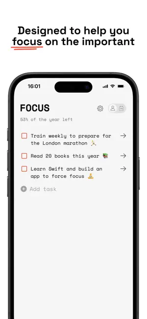 Focus 101: To Do screenshot 1