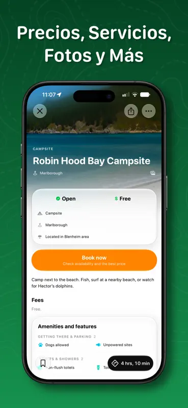 Camping Map NZ: KiwiCamping screenshot 4 of 10