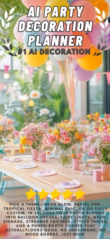 AI Party : Decoration Event AI screenshot
