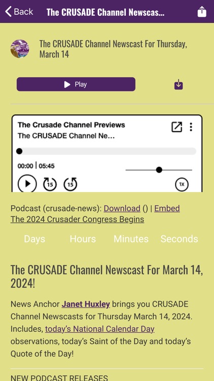 The Crusade Channel screenshot-9