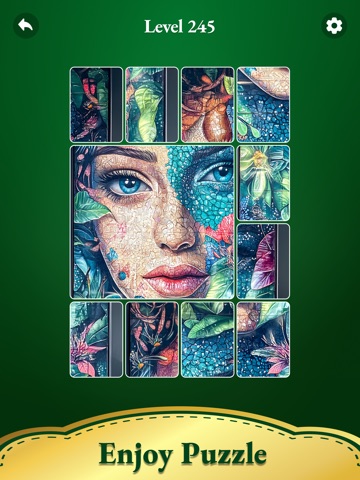 Solitaire Classic: Card Jigsaw iPad screenshot