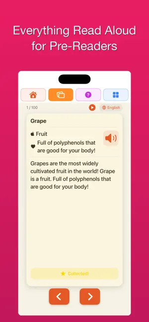 100 Fruits - Fruits & Veggies screenshot 3