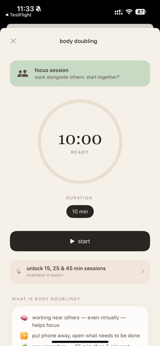 ease: habit tracker & journal Screenshot 3 of 5