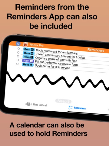 Calendar Remix: Daily Schedule iPad screenshot