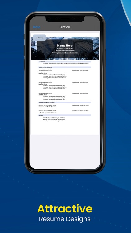 Resume Builder Pro screenshot-3
