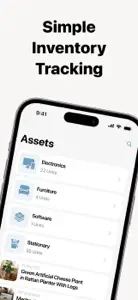 Assetsy: Inventory Tracker App screenshot #1 for iPhone