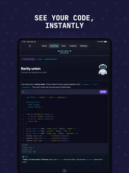 Code Forge: Code Games Quizzes screenshot 8