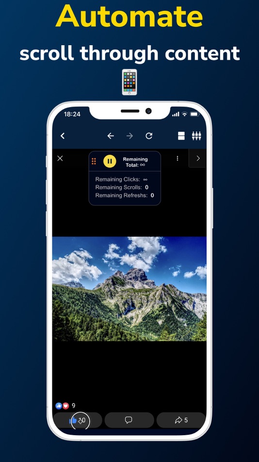 #2. Auto Clicker:Automatic Tap App (iOS) Podle: MELIORAPPS INTERACTIVE, SRL