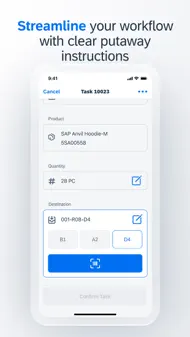 SAP Warehouse Logistics iphone bilder 2