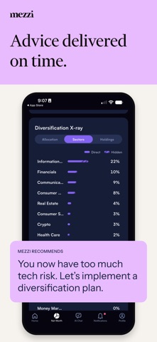 Mezzi Wealth App Store screenshot 7