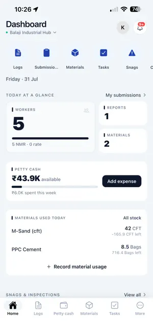 ConstructFlo screenshot 1