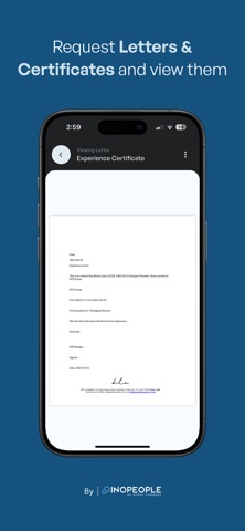 InoPeople ESS screenshot