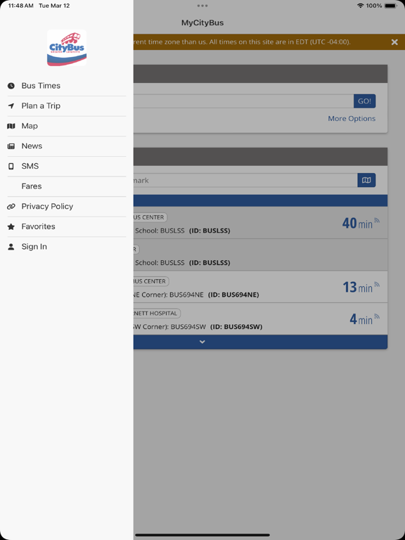 Screenshot #5 pour MyCityBus