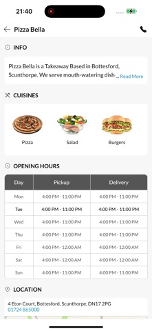 Pizza Bella. Screenshot 5 of 5