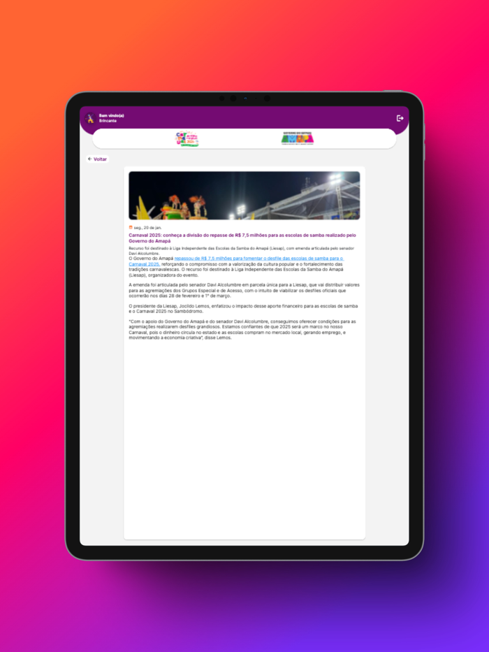 Carnaval no Meio do Mundo