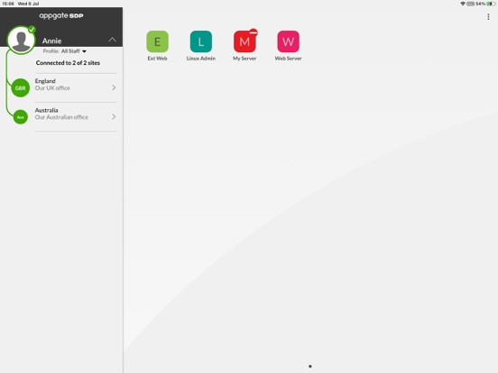 Screenshot #6 pour Appgate SDP Client