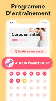 exercices chez soi pour femmes iPhone Captures Décran 3