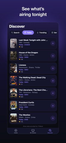 NextEp: Episode Tracker iPhone screenshot
