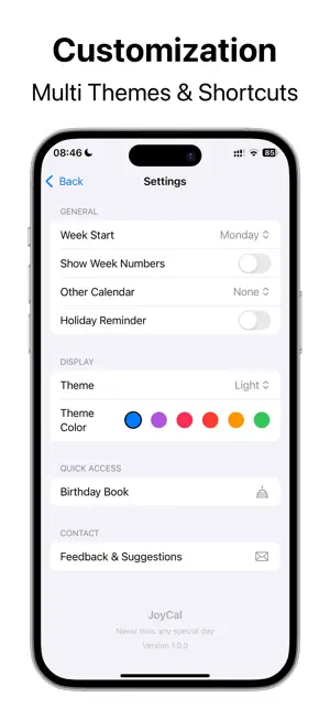 Joycal:Smart Calendar&Reminder screenshot 3