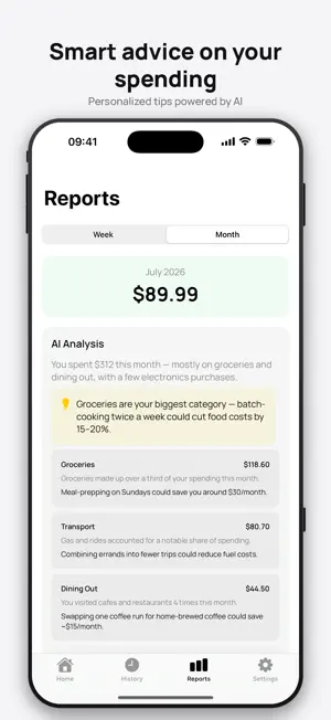 Receipts AI – Expense Tracker screenshot 3
