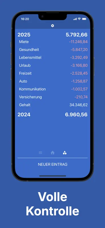 Ausgaben Manager Haushaltsbuch screenshot 6 of 8