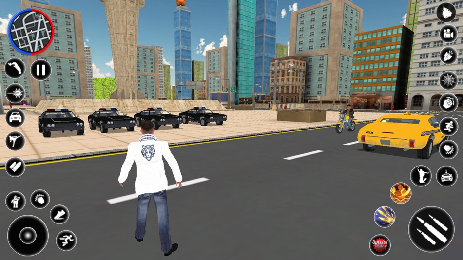 #1. GT Gangster Super Fighter Game (iOS) โดย: HUSNAIN MUSHTAQ MALIK