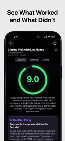 Sales Wizard iPhone screenshot
