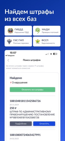 Р-Штрафы — скриншот 1