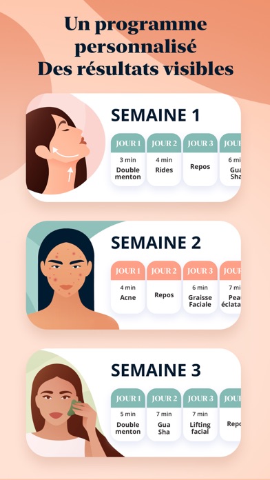 Screenshot #2 pour Luvly: yoga visage, fitness